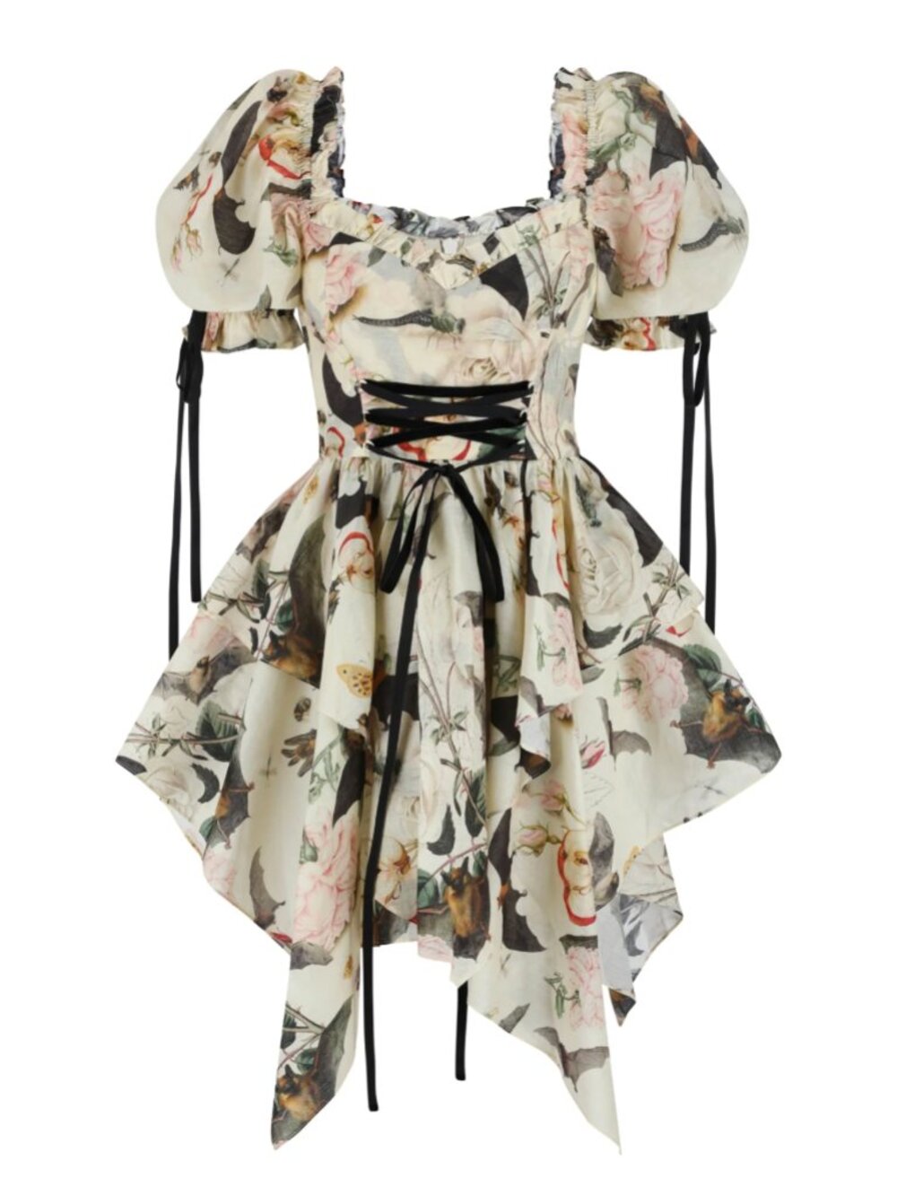 Selkie The Bats And The Bees Silk Organdy Faerie Mini Dress Small